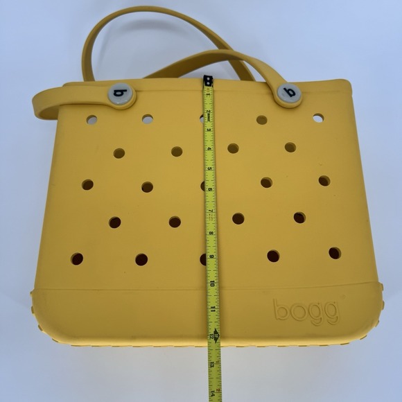 Bogg Bag Yellow Medium Tote 14.5 X 12 X 5 Baby Bag Beach Bag - Picture 7 of 9